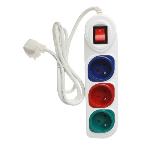 Prelungitor electric, 1,5 m, 3 prize, Kraft&Dele, KD4005