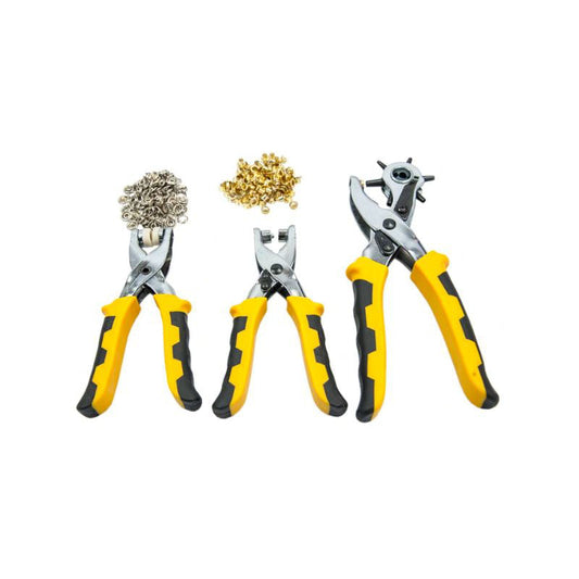Set 3 clesti perforat, capsat si aplicat inele, Kraft&Dele KD10552