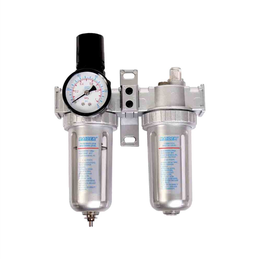 Filtru aer, regulator si lubrificator RD-AF02 1/4",  Raider 089918