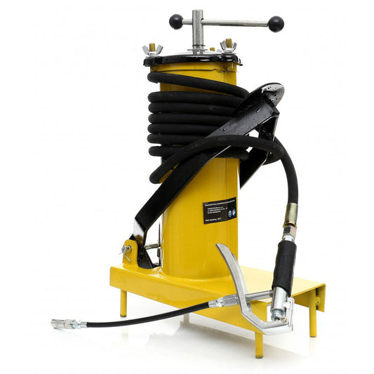 Pompa de gresat actionata la picior, recipient 3L, Kraft&Dele KD1440
