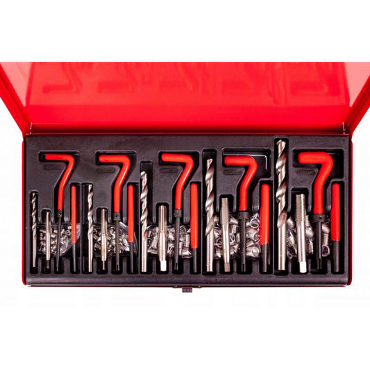 Kit reparare filete bujii, 131 elemente, Kraft&Dele KD10590