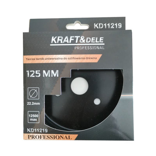 Disc universal pentru slefuire lemn,125mm, Kraft&Dele, KD-11219
