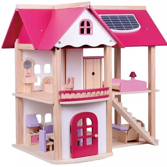 Casa mare de papusi din lemn, Malplay 107362