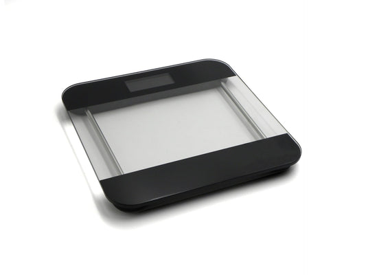 Cântar corporal din sticlă LCD max 180kg 28 cm x 28 cm GH03010