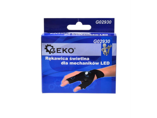 Manusa pentru mecanici cu LED pentru mana dreapta, Geko G02930