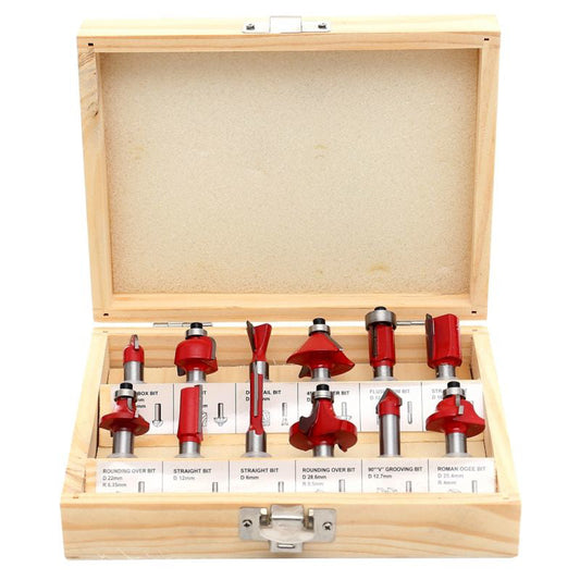 Set 12 freze pentru lemn, Kraft&Dele KD10282