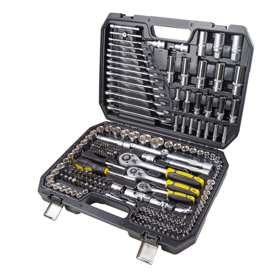 Set 216 tubulare ¼ si ½ si 3/8 CR-V First generation, TopMaster 339207