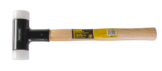 Ciocan cu cap de plastic si maner din lemn 430g, TopMaster 240139