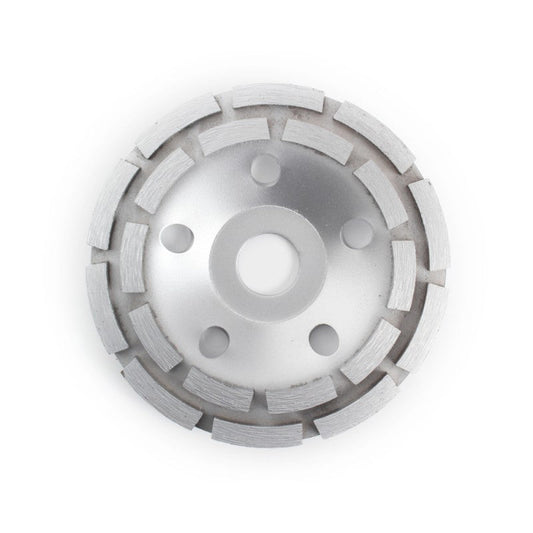 Disc diamantat dublu segmentat pentru slefuit beton, 125 x 22.2 mm, Kraft&Dele KD1950