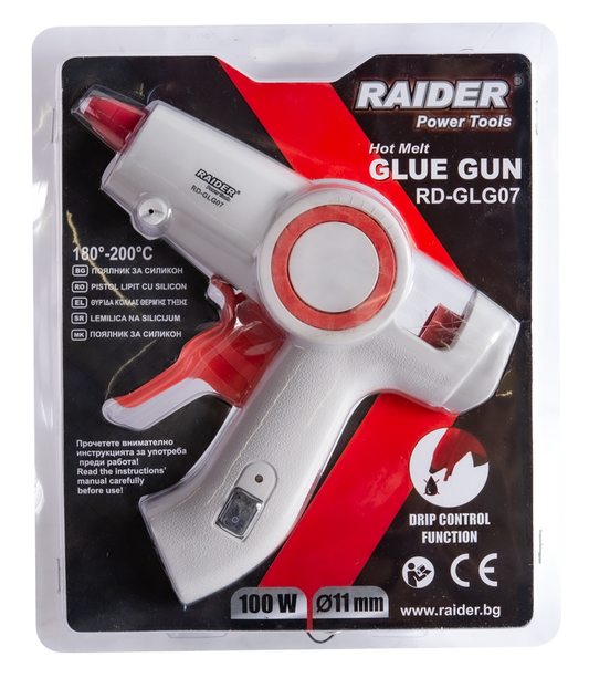 Pistol pentru lipit 11mm 100W RD-GLG07, Raider 076205