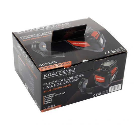 Nivela laser, orizontal si vertical, Kraft&Dele KD10308
