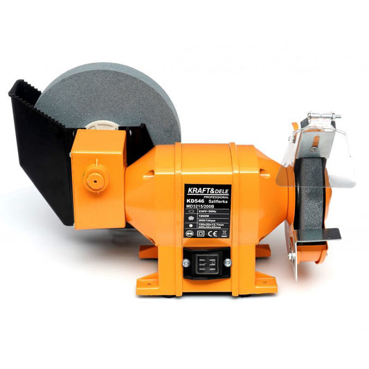 Polizor dublu de banc, 1800 W, 150 mm / 200 mm, Kraft&Dele KD546-Z