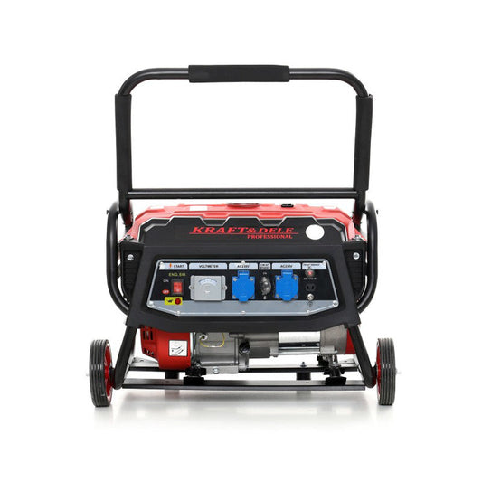 Generator monofazat pe benzina, 3000 W, 12 / 230 V, Kraft&Dele KD138