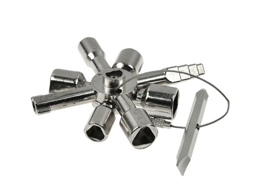 Cheie universală pentru dulapuri tehnice 10 in 1, Geko G10048