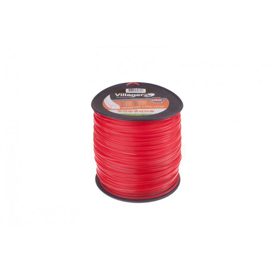 Fir cu profil patrat din nailon 2.4mmx390m, Villager