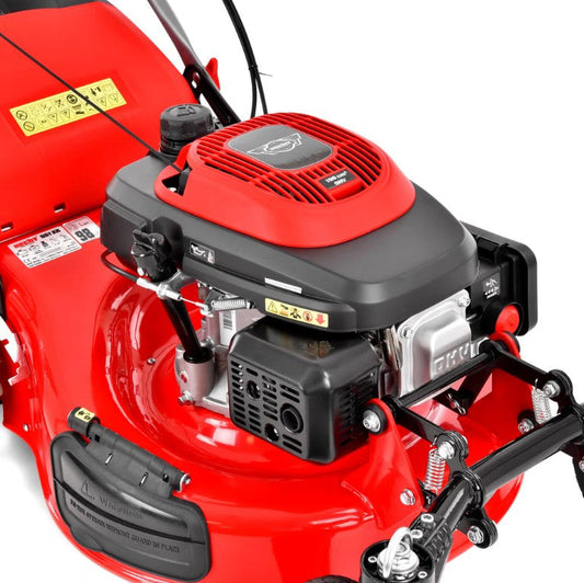 Masina de tuns iarba cu motor pe benzina autopropulsata, HECHT 551 XR 5 in 1