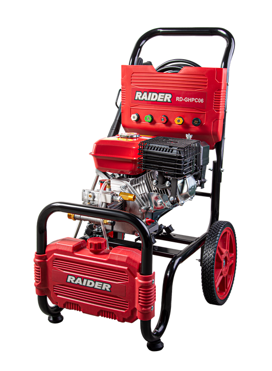Aparat de spalat cu presiune pe benzina 5200W 20MPa 10L/min RD-GHPC06, Raider, 072104