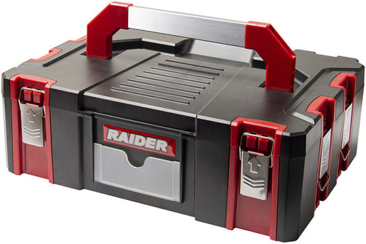 Cutie scule pentru sistem modular mobil 44х32х15cm, Raider, 139610
