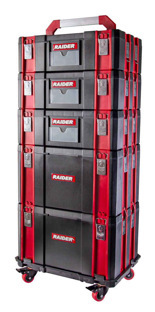 Cutie scule pentru sistem modular mobil 44х32х25.5cm, Raider, 139611