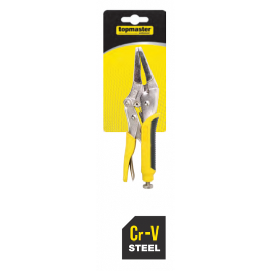 Cleste autoblocant varf ascutit 150mm CR-V, Topmaster, 210155