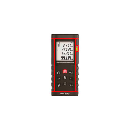 Telemetru digital cu laser, 100 m, Kraft&Dele KD10408