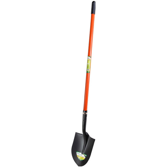 Cazma semirotunda cu coada din fibra de sticla, 1500 mm, Topgarden, 380408
