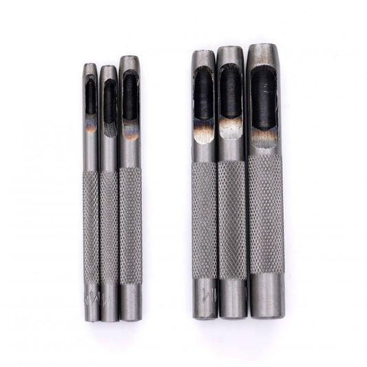 Set poansoane pentru gaurire, 3-8 mm, 6 elemente, Kraft&Dele KD11201