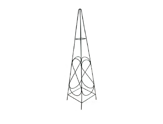 Arcada metalica pentru flori 150x30x30cm Topgarden 921104