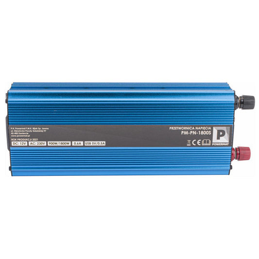Convertor de tensiune 12V 1800W  Powermat PM-PN-1800S PM1061