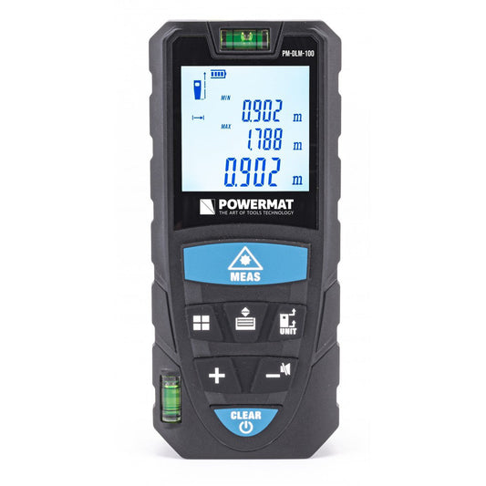 Telemetru laser digital de 100 m PM-DLM-100, Powermat PM1049