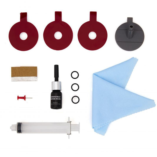 Kit reparare geamuri auto, 12 elemente, Kraft&Dele KD10884
