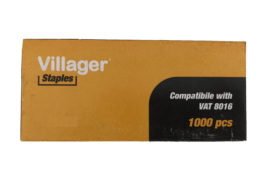 Set 1000 capse pentru capsator pneumatic 14 mm, Villager VL019094