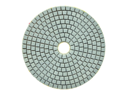 Disc diamantat pentru slefuirea umeda a portelanului, 125 mm, granulatie 100, Geko G78918