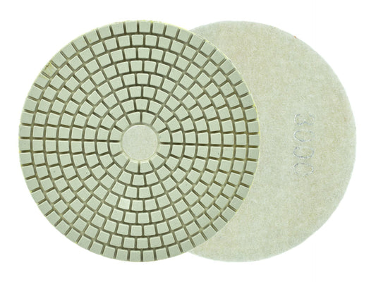 Disc pentru slefuirea umeda a placilor, 125 mm, granulatie 3000, Geko G78923