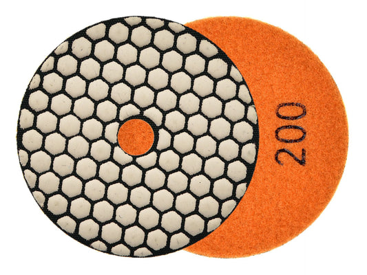 Disc pentru slefuirea uscata a gresiei, 100 mm, granulatie 200, Geko G78932
