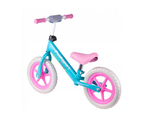 Bicicleta de echilibru, roz, Malplay 107837