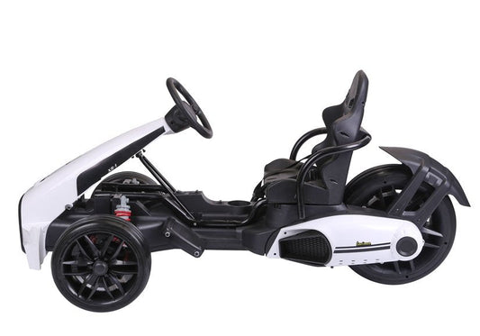 Masinuta electrica Gokart CH9939, Alb, Lean 5737