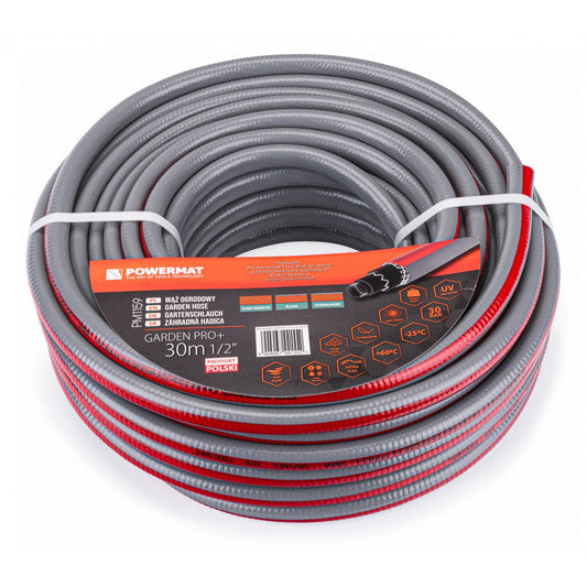 Furtun de gradina Garden Pro, 1/2", 30 m, Powermat PM1159