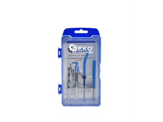 Kit reparare filete bujii, 6 elemente, Geko G02880
