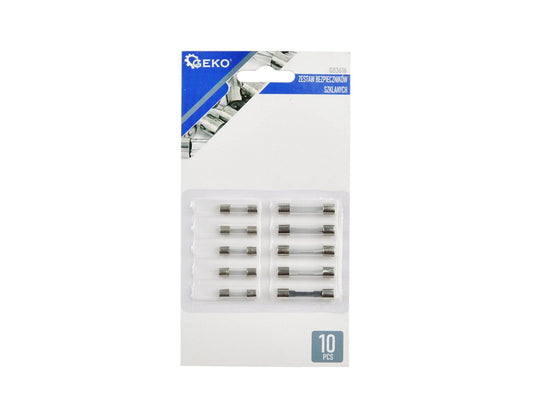 Set sigurante din sticla, 10 elemente, Geko G03616