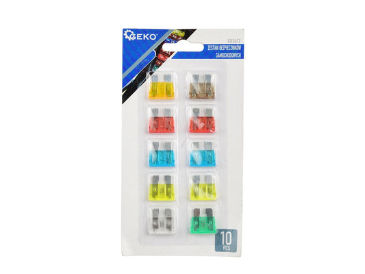Set sigurante auto, 10 elemente, Geko G03617