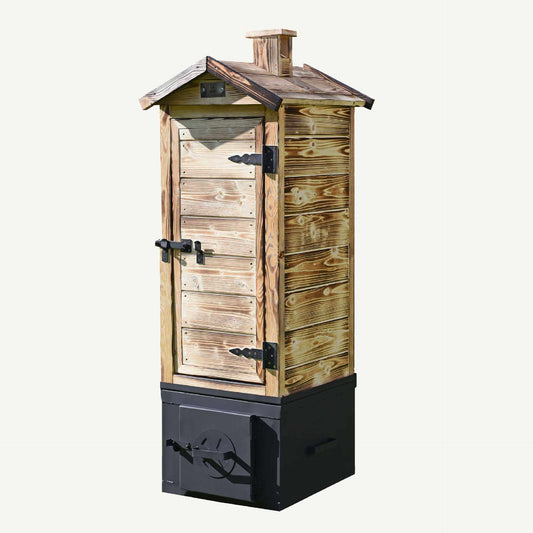 Afumatoare Premium cu vatra directa din lemn de arin, 100 cm, Pan Kornik PC4002