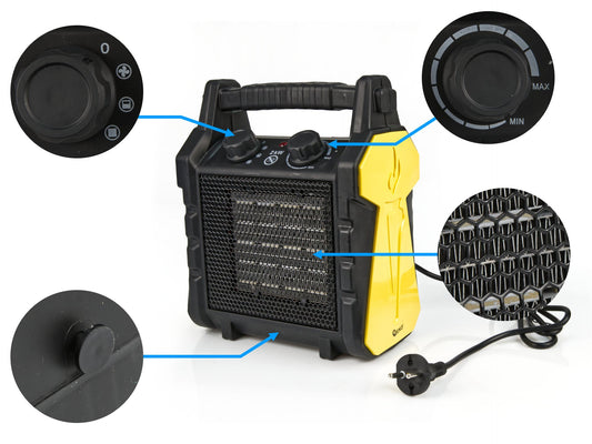 Incalzitor electric, 2kW, Geko G80405