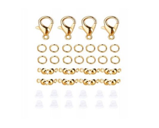 Set margele pentru confectionare bratari, MalPlay 109889