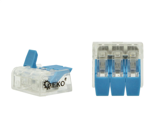 Set conectori electrici rapizi, 0.2 - 4 mm2, 60 elemente, Geko G03080