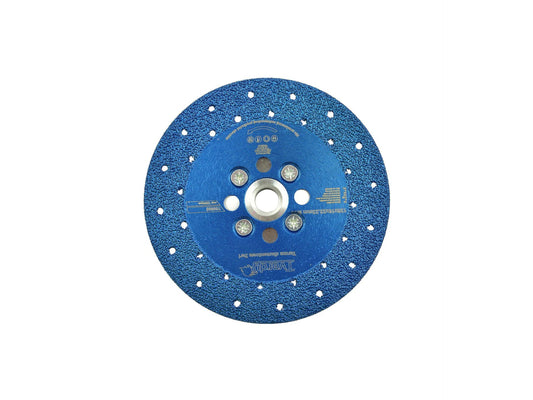 Disc diamantat 2 in 1 pentru taiere ceramica, 125 mm, M14, Tvardy T00805
