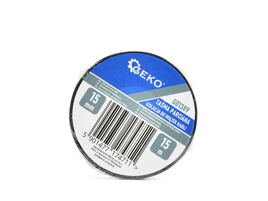 Banda izolatoare cabluri, 15 mm x 15 m, Geko G01389