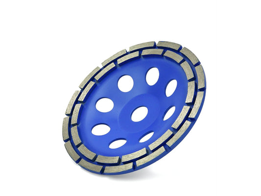 Disc diamantat dublu segmentat pentru slefuire, 180 mm, Geko G00370
