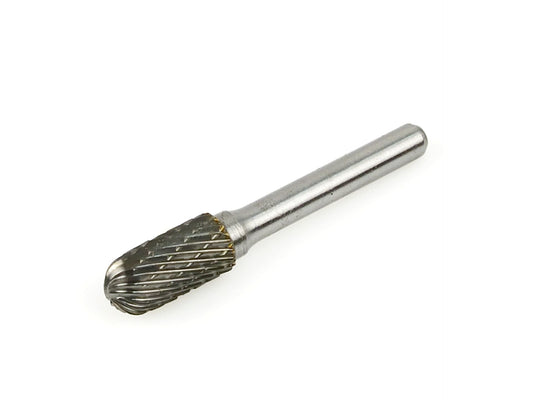 Freza rotunda pentru metal, 10 x 20 mm, tija 6 mm, Geko G37504