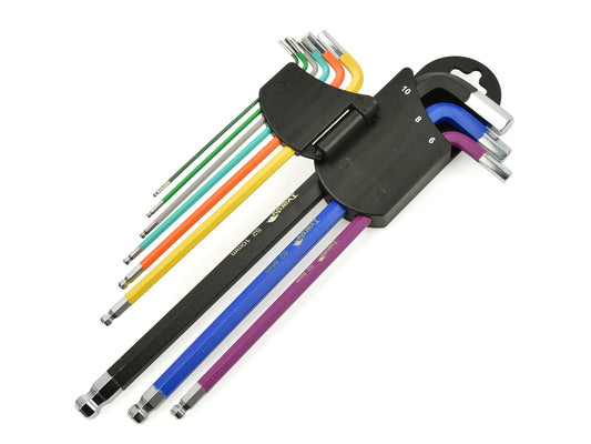 Set chei imbus torx, 1.5-10 mm, 9 elemente, Tvardy T00120